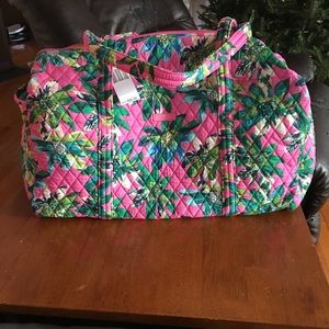 Summer travel large duffel tropical paradise